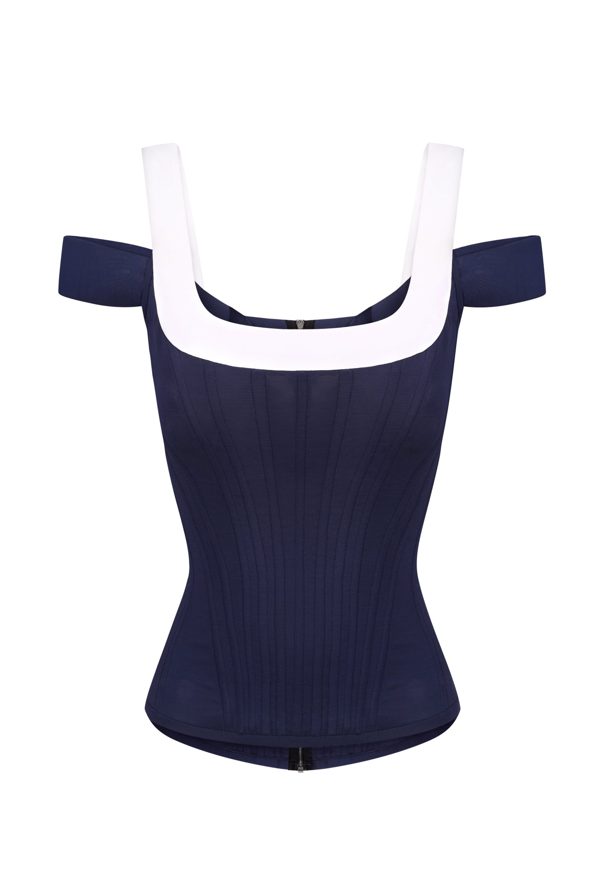 Corset with double straps