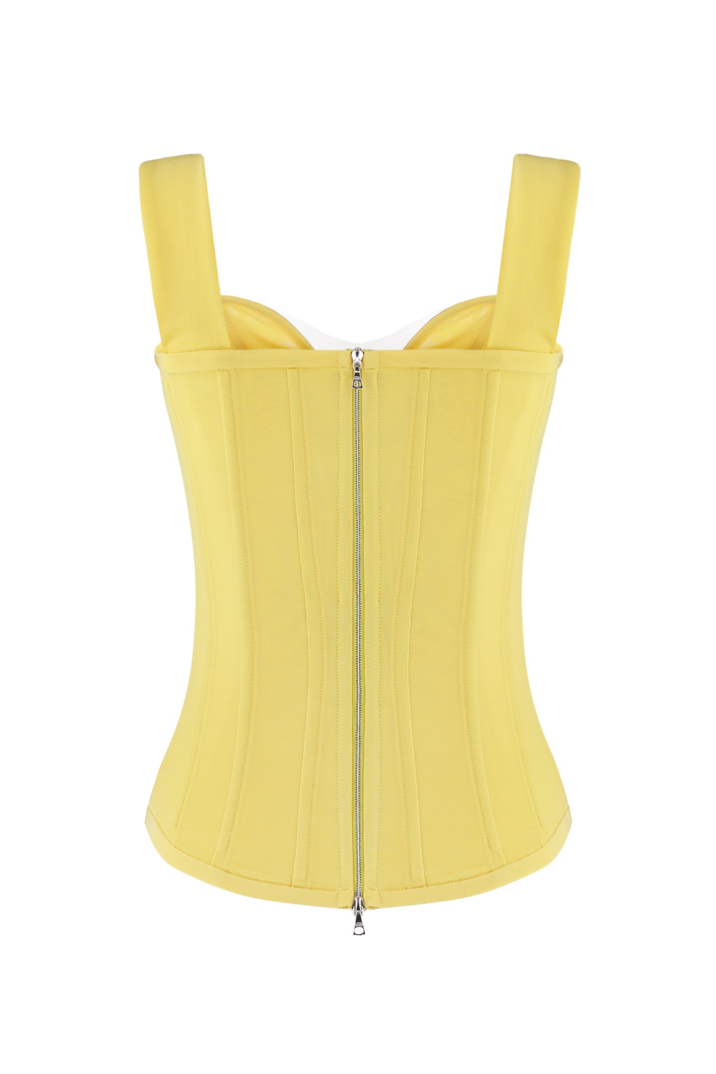 Corset with cut
