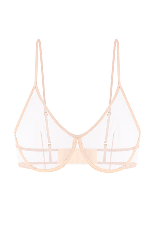 Transparent bra