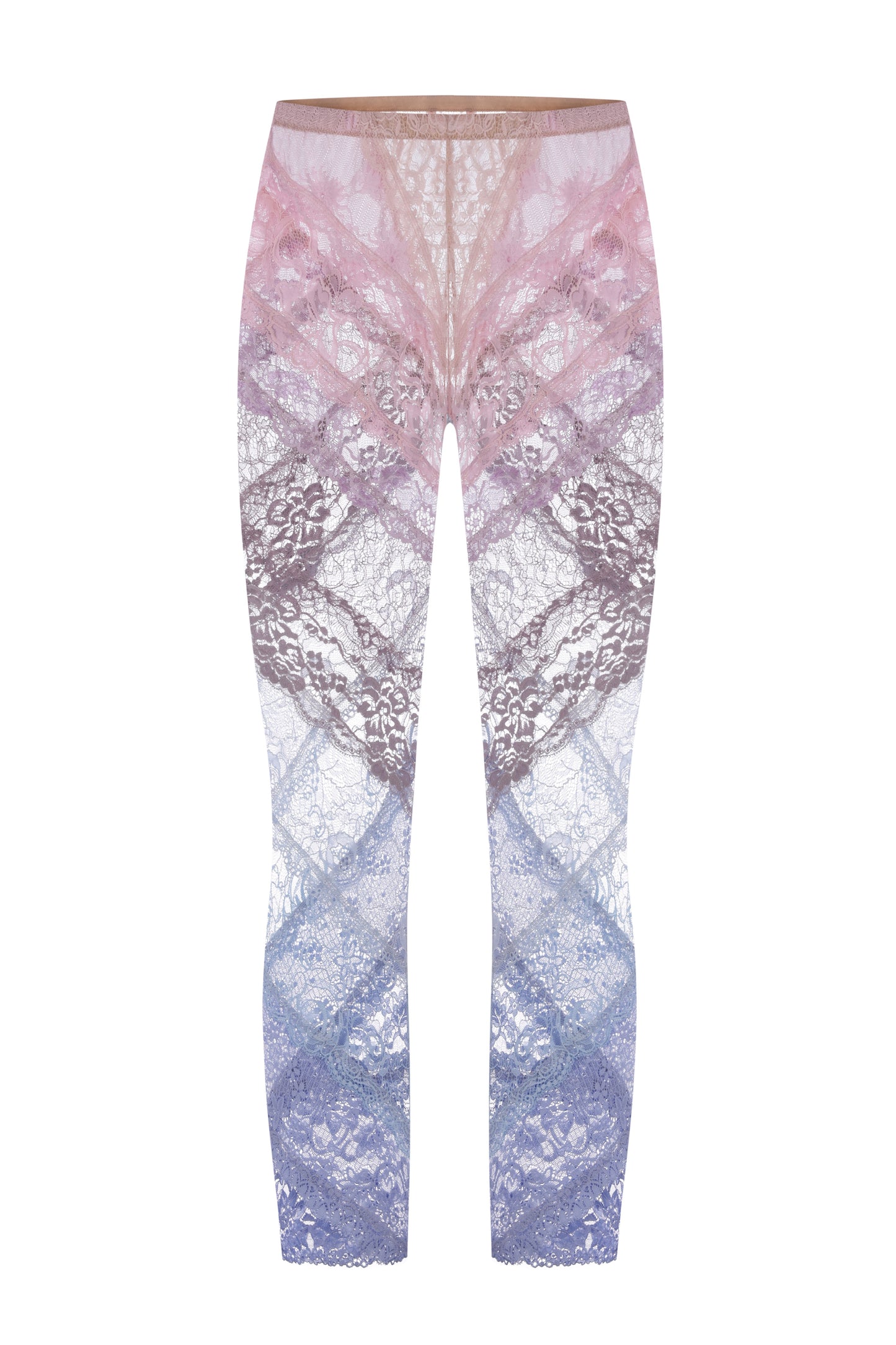 Lace low waist leggings