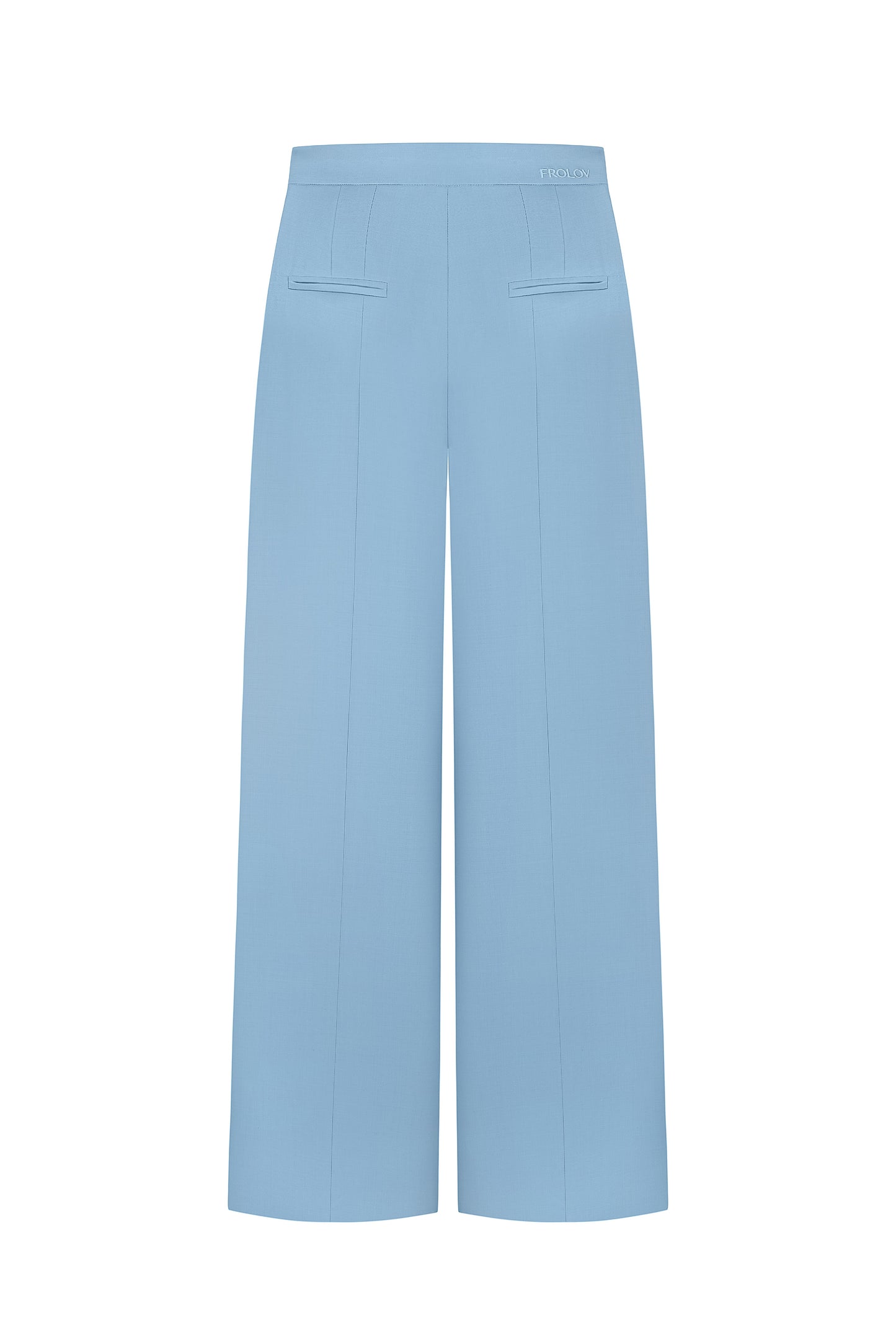 Trousers with cuts
