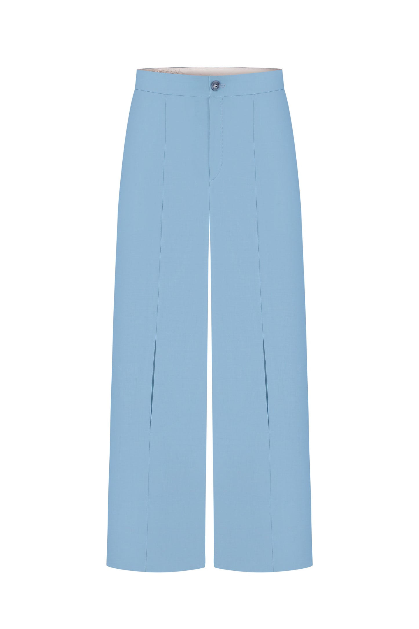 Trousers with cuts