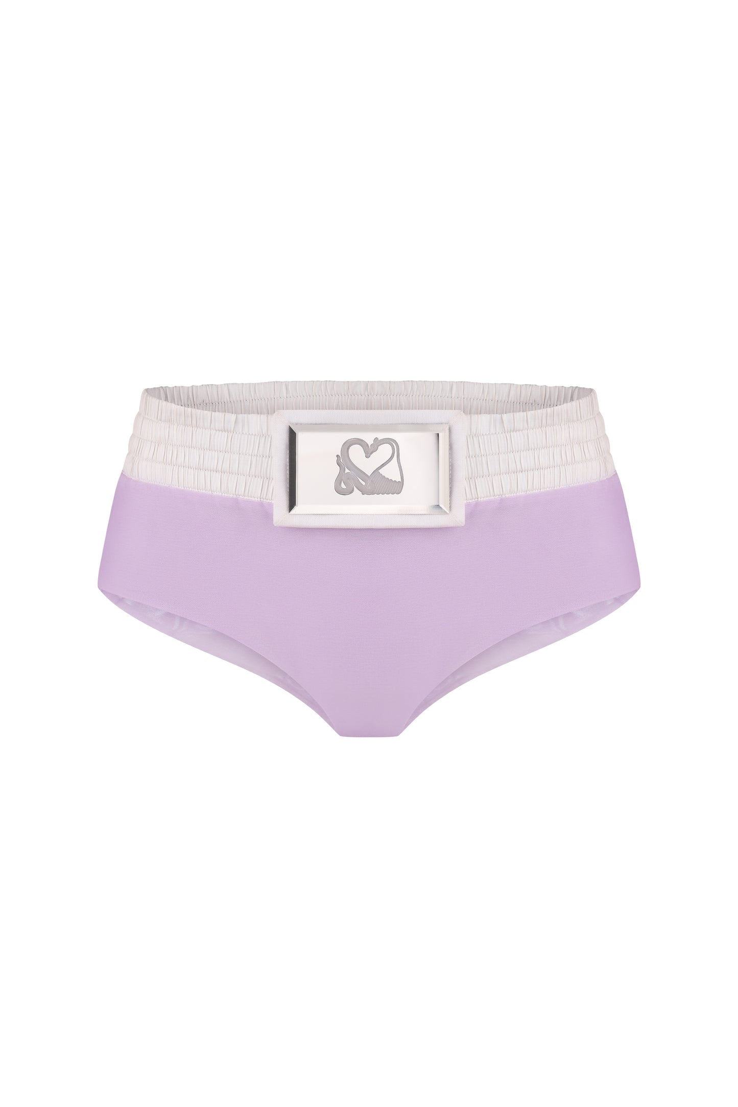 Panties with plate