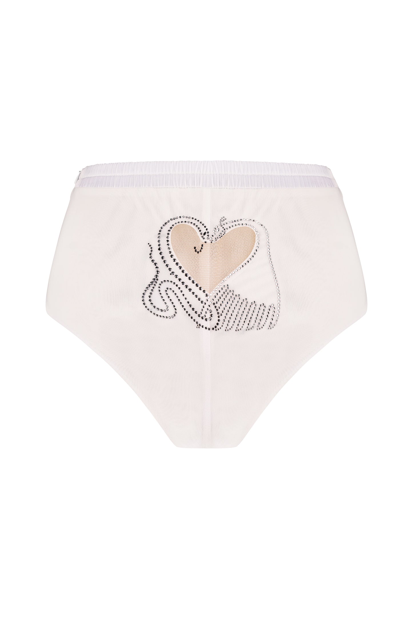 Corset panties with "Heart" cut