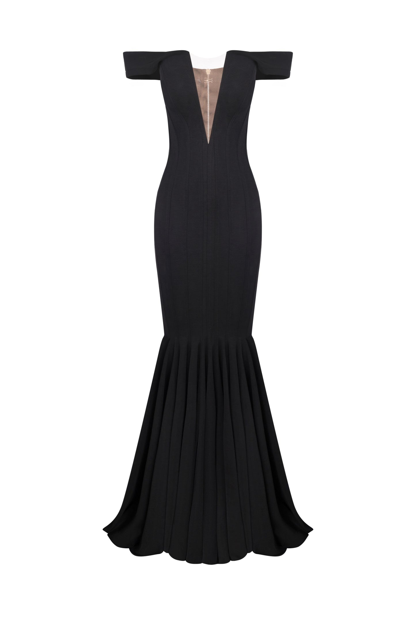 Floor-length mermaid dress