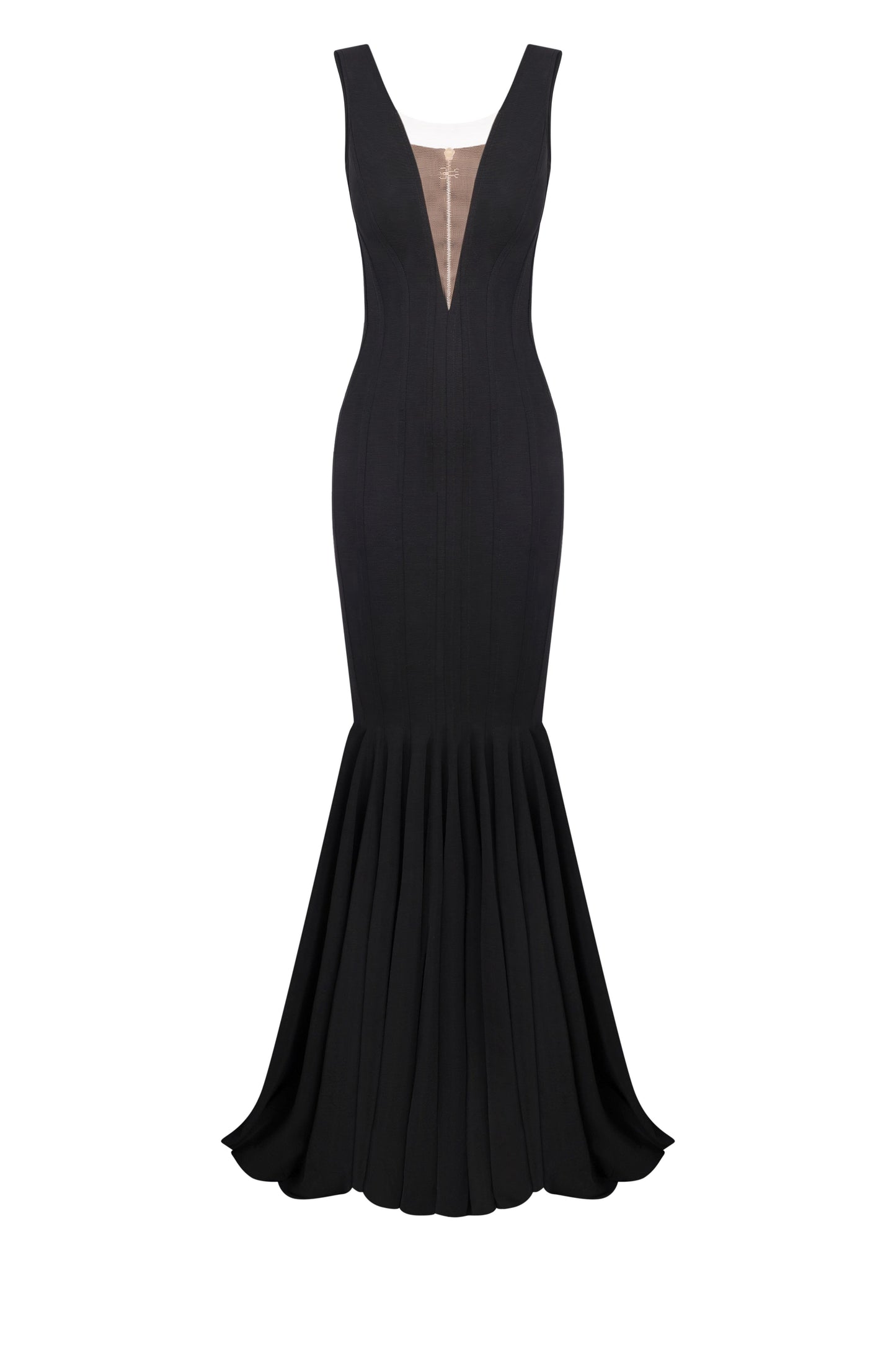 Floor-length mermaid dress