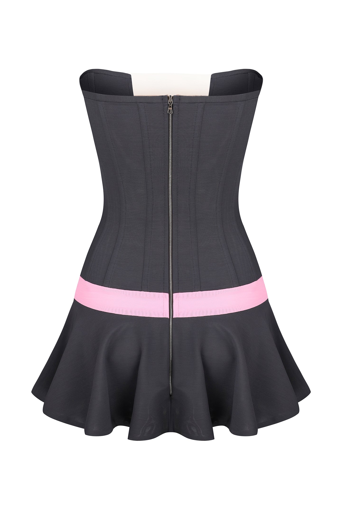 Dress with corset top