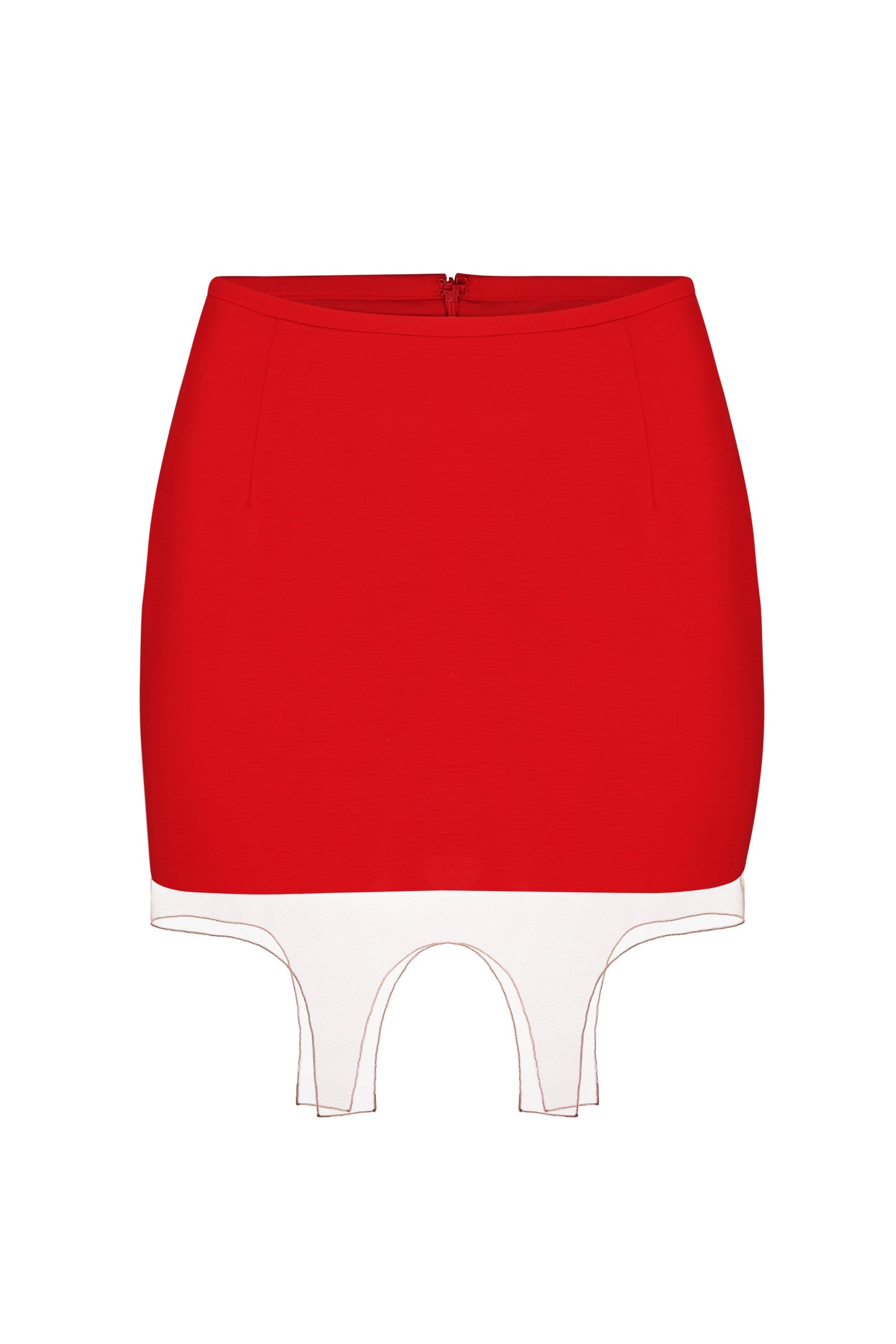 Skirt with straps