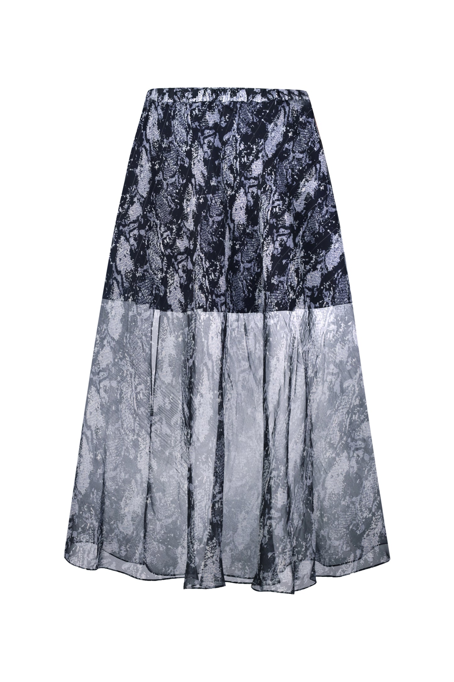 Skirt with a cut