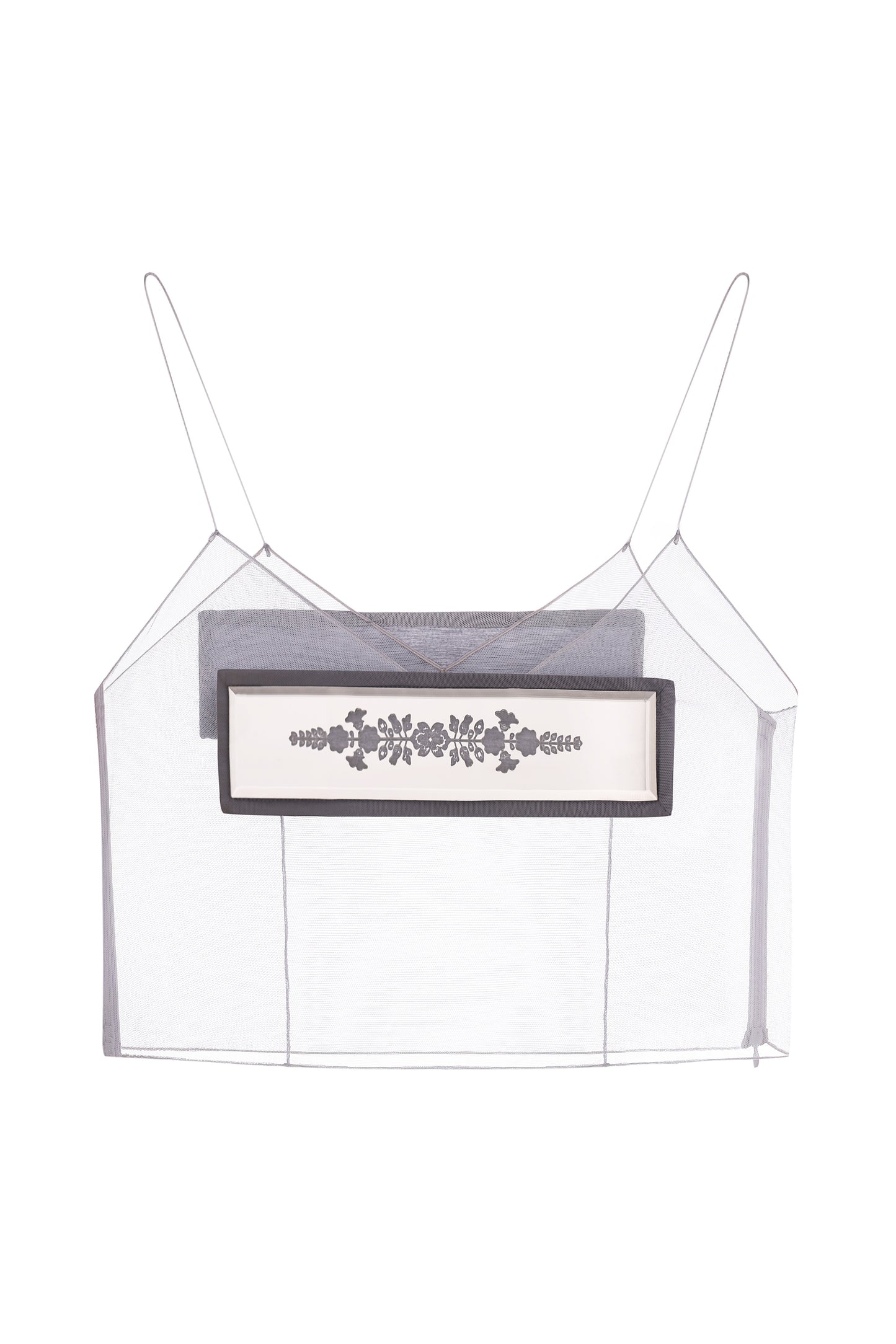 Transparent top with plate