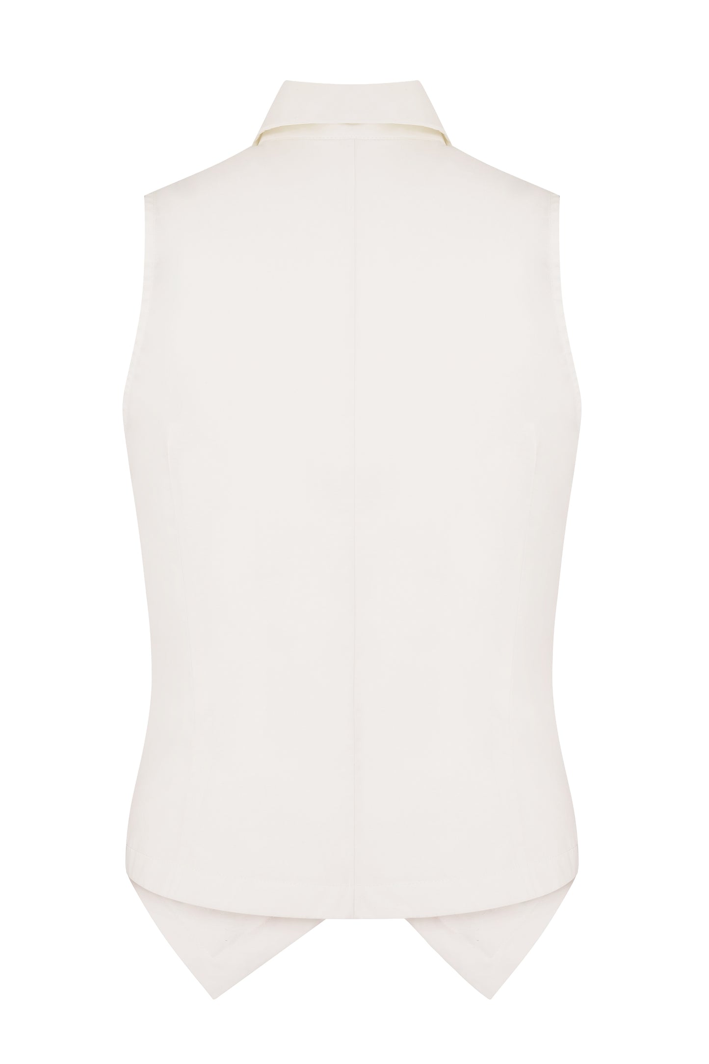 Embellished sleeveless shirt