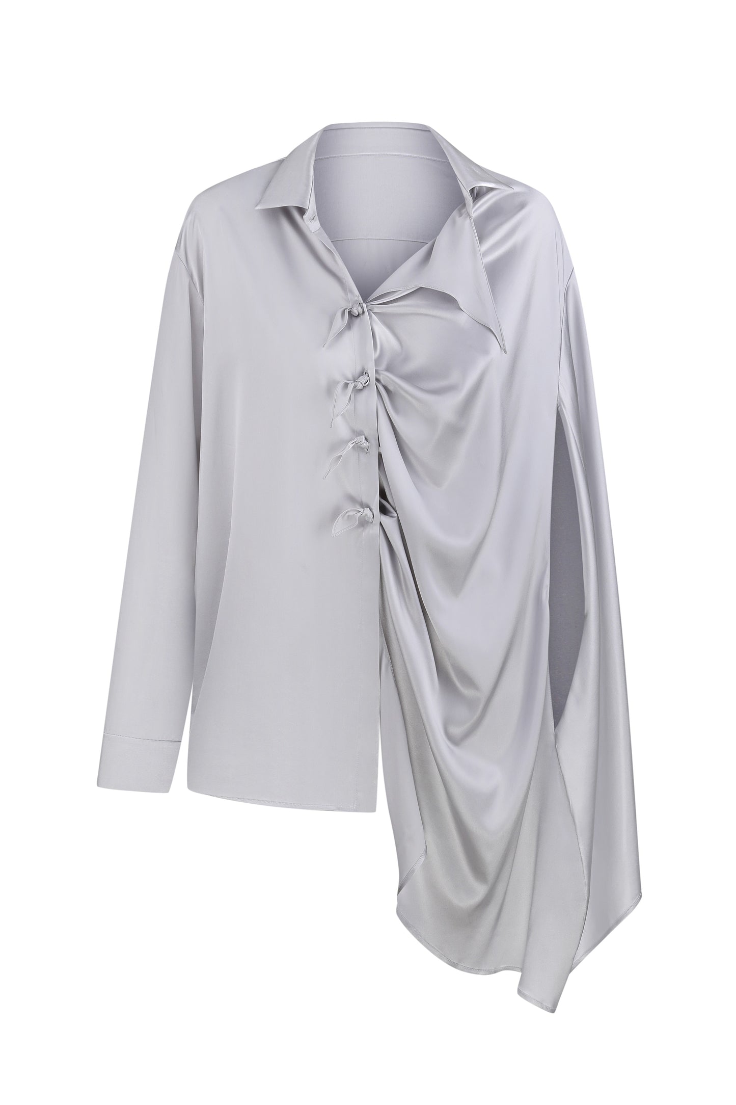 Satin silk shirt
