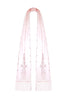 Embellished shawl with malvas embellishments