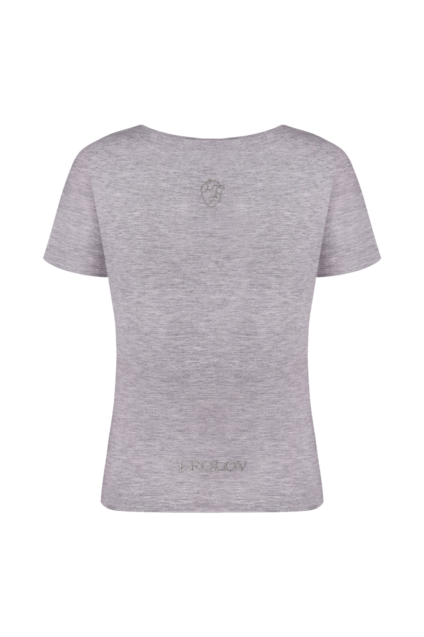 T-shirt with crystals