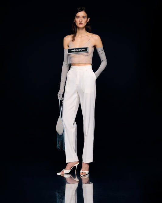 Transparent top with plate