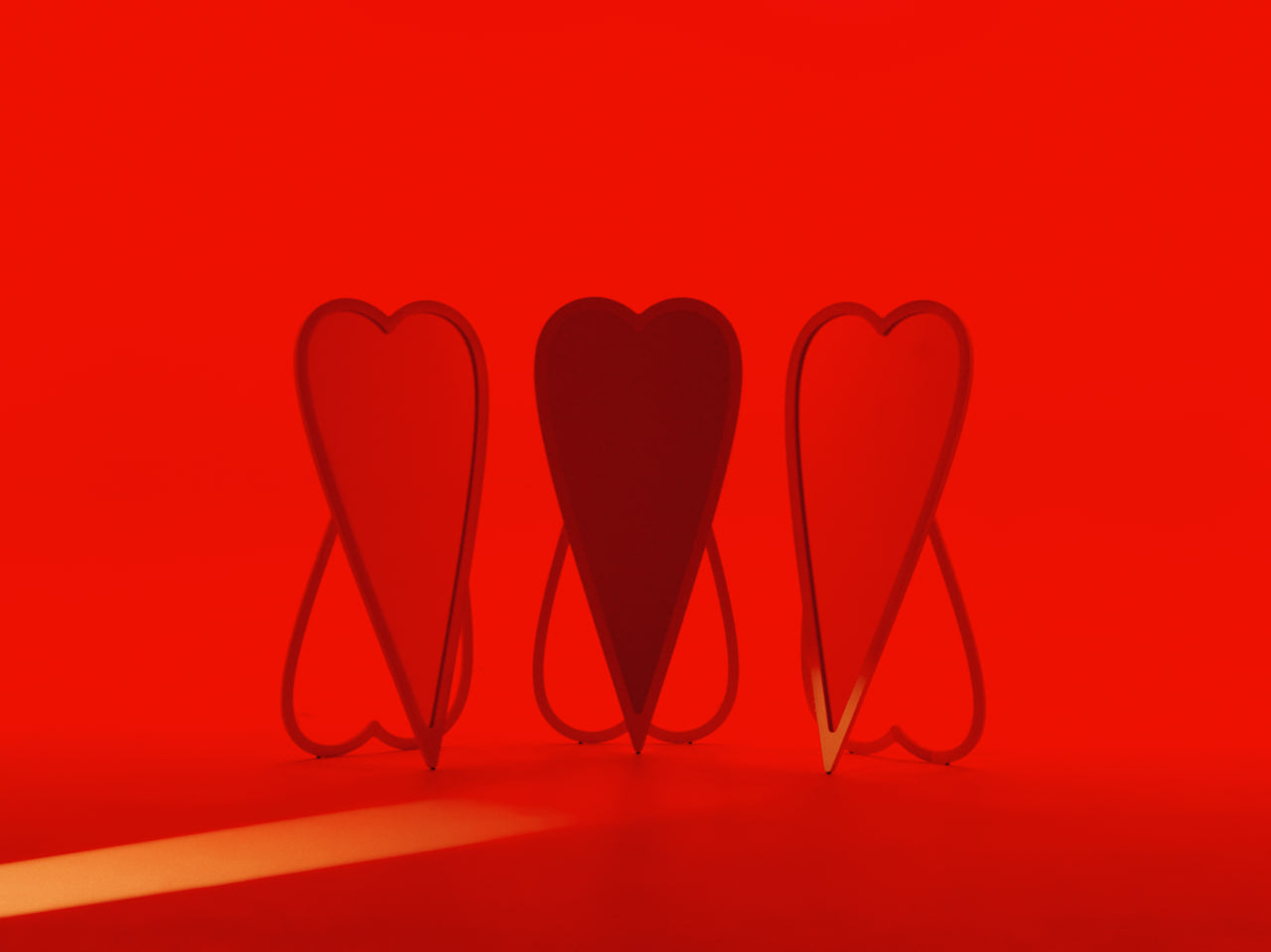 "Heart" mirror