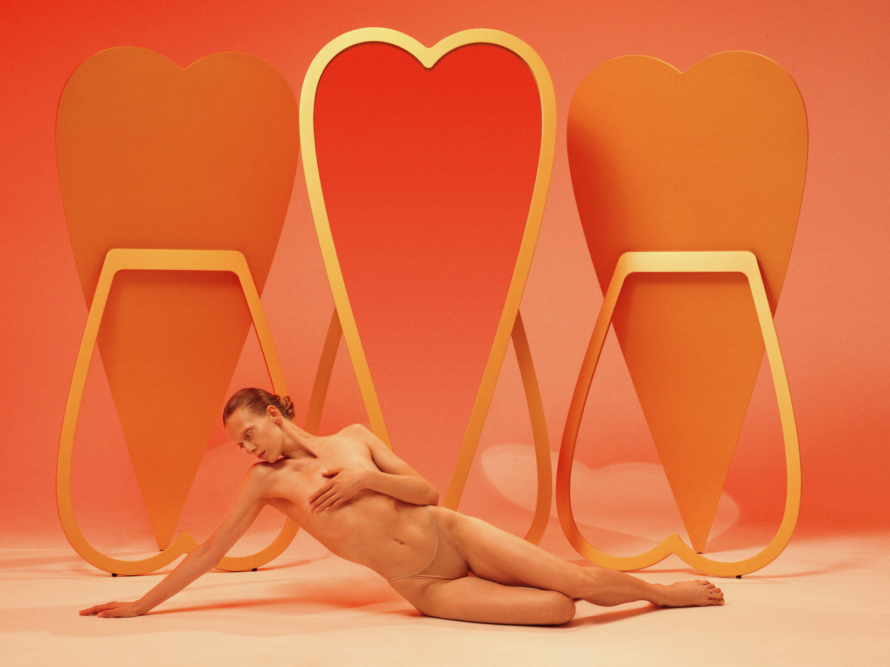 "Heart" mirror