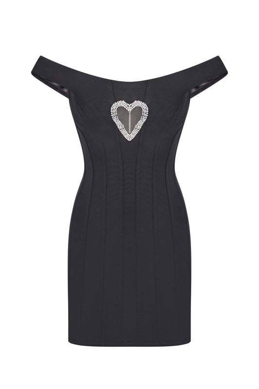 Corset dress with "Heart" cut