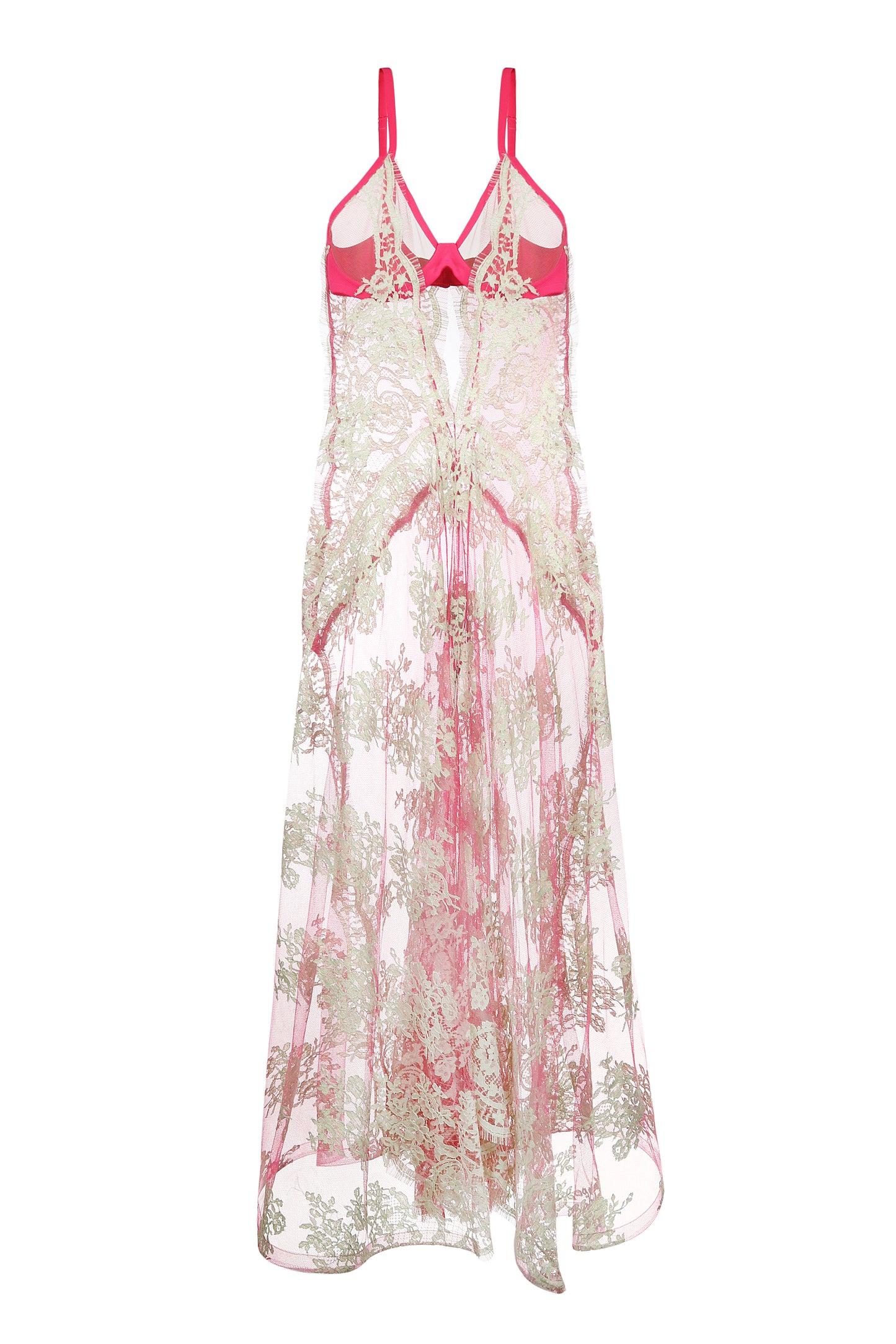 Lace dress with bra