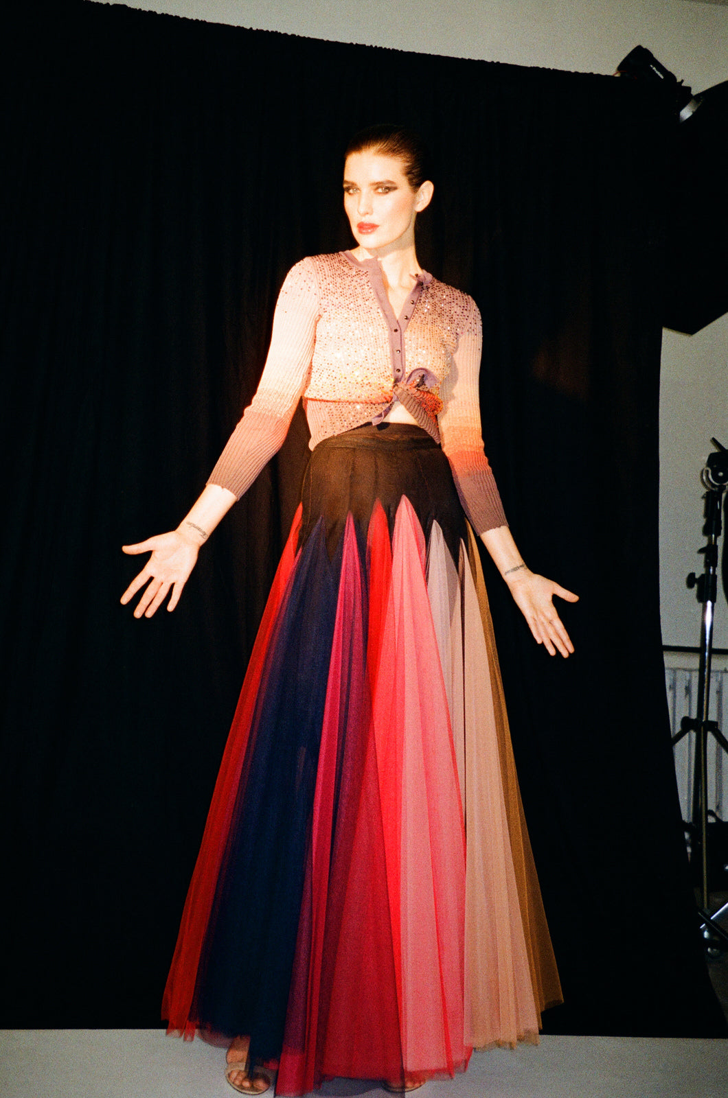 Net skirt "Sunset"