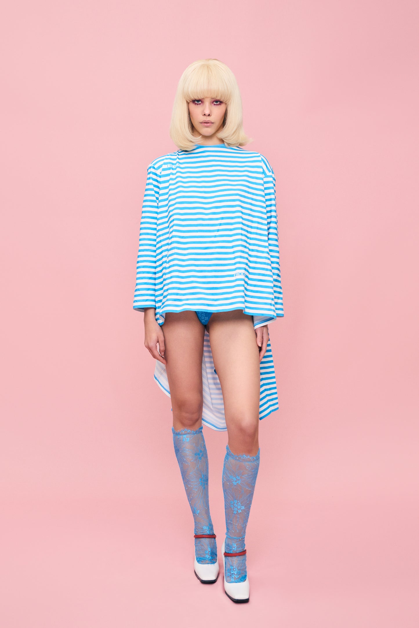 Striped longsleeved top-transformer
