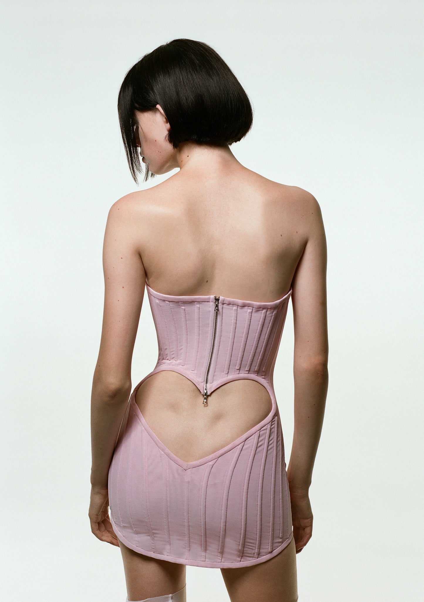 Corset dress with "Heart" cut