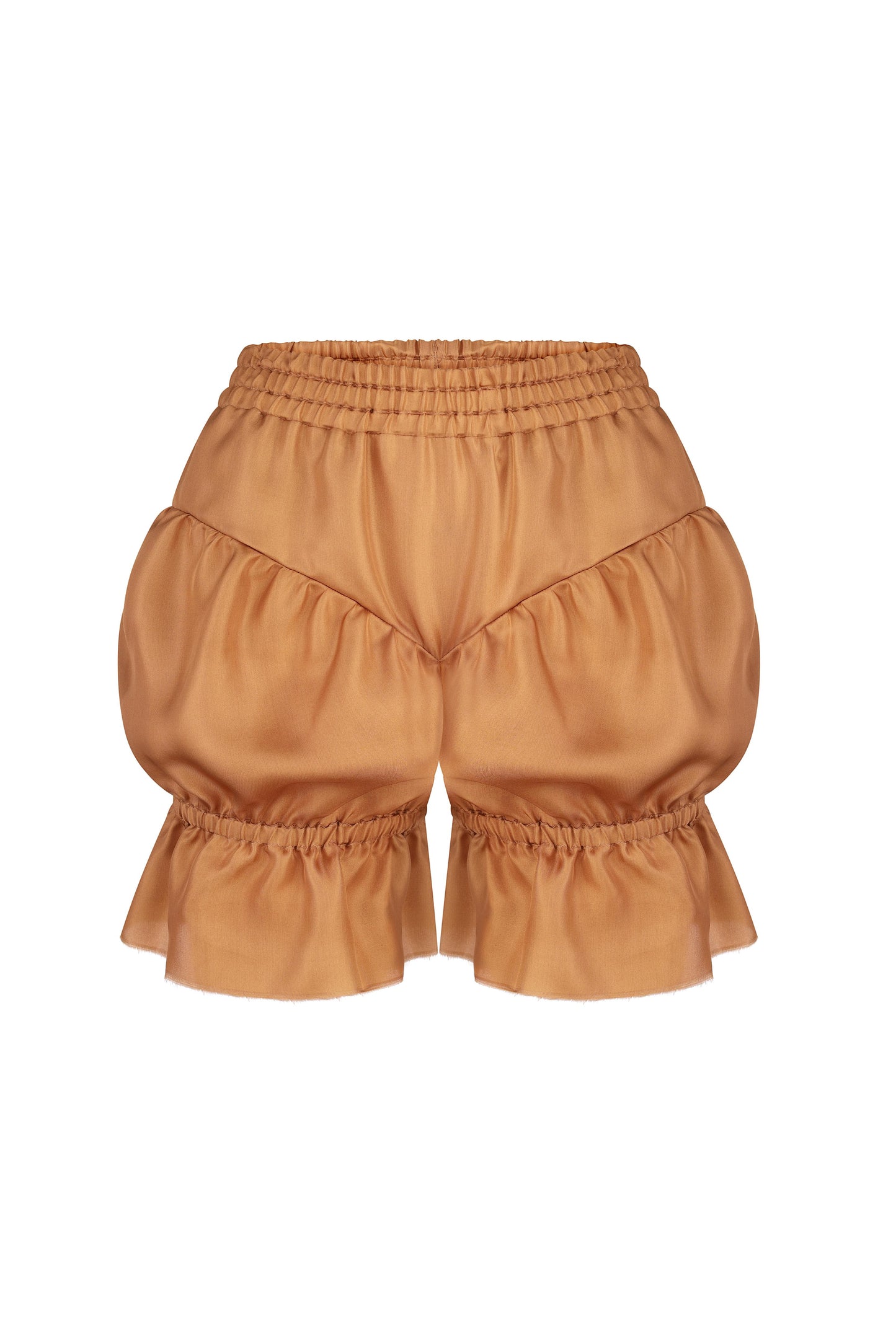 Pants with a wide waistband