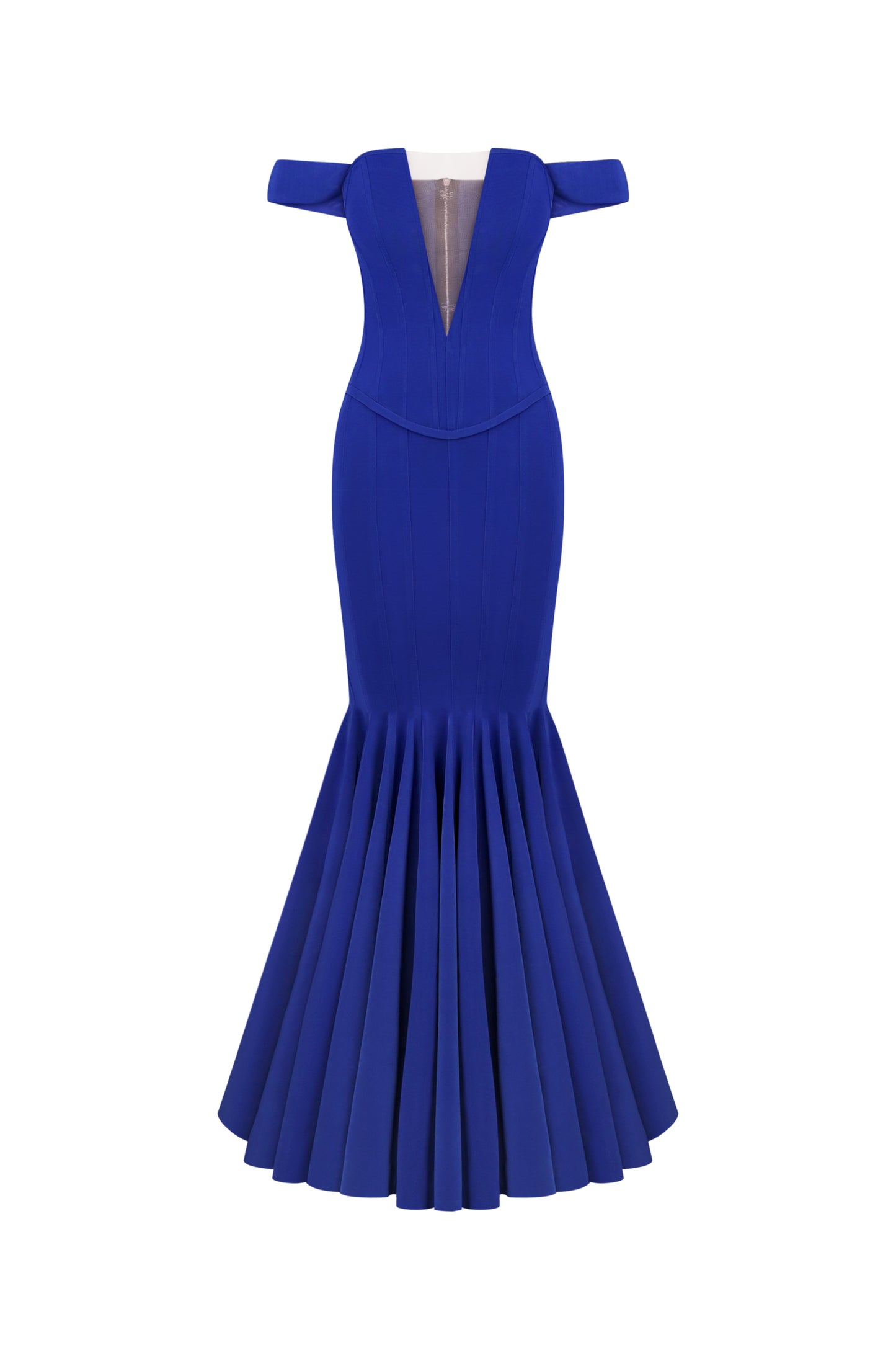 Floor-length mermaid dress