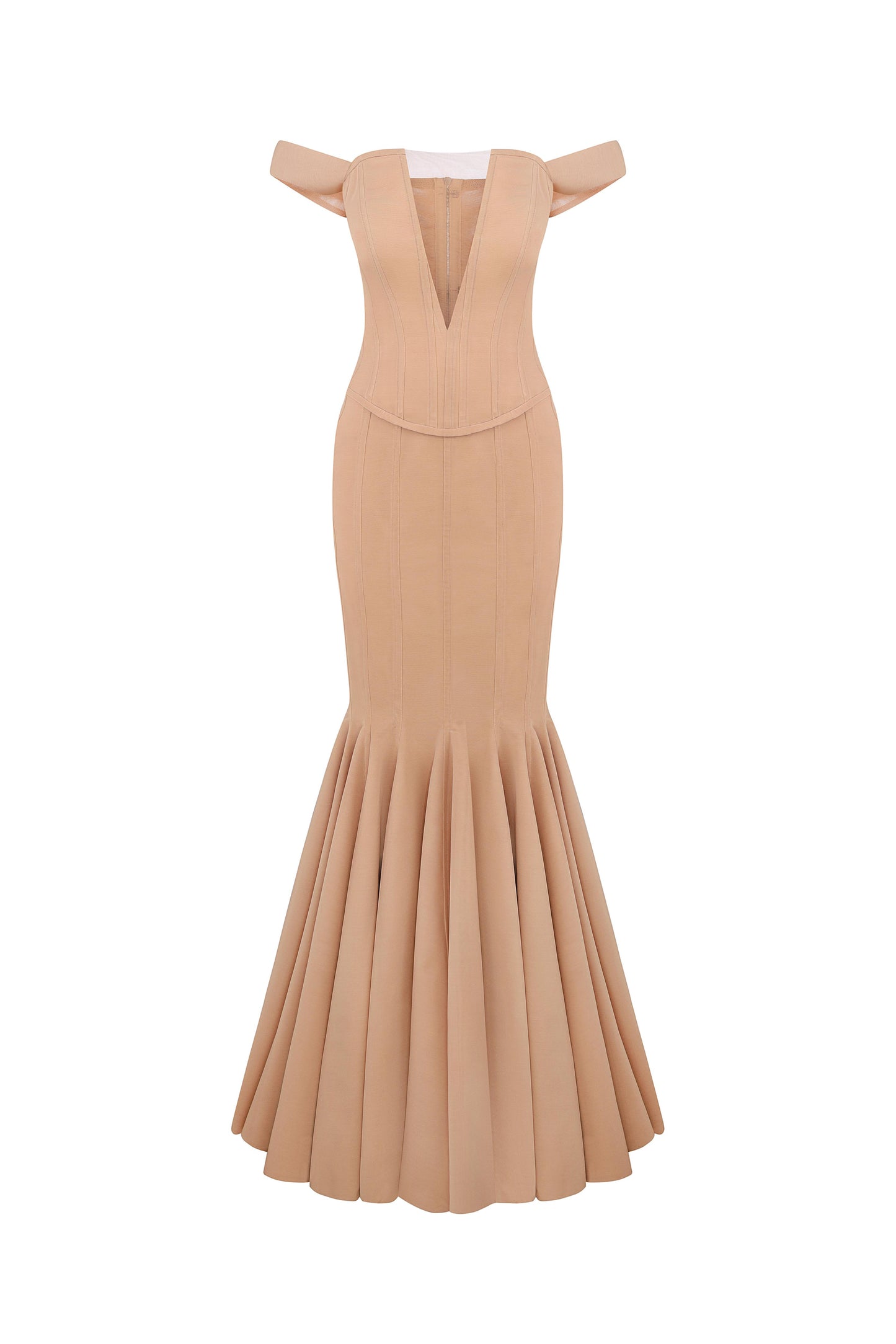 Floor-length mermaid dress