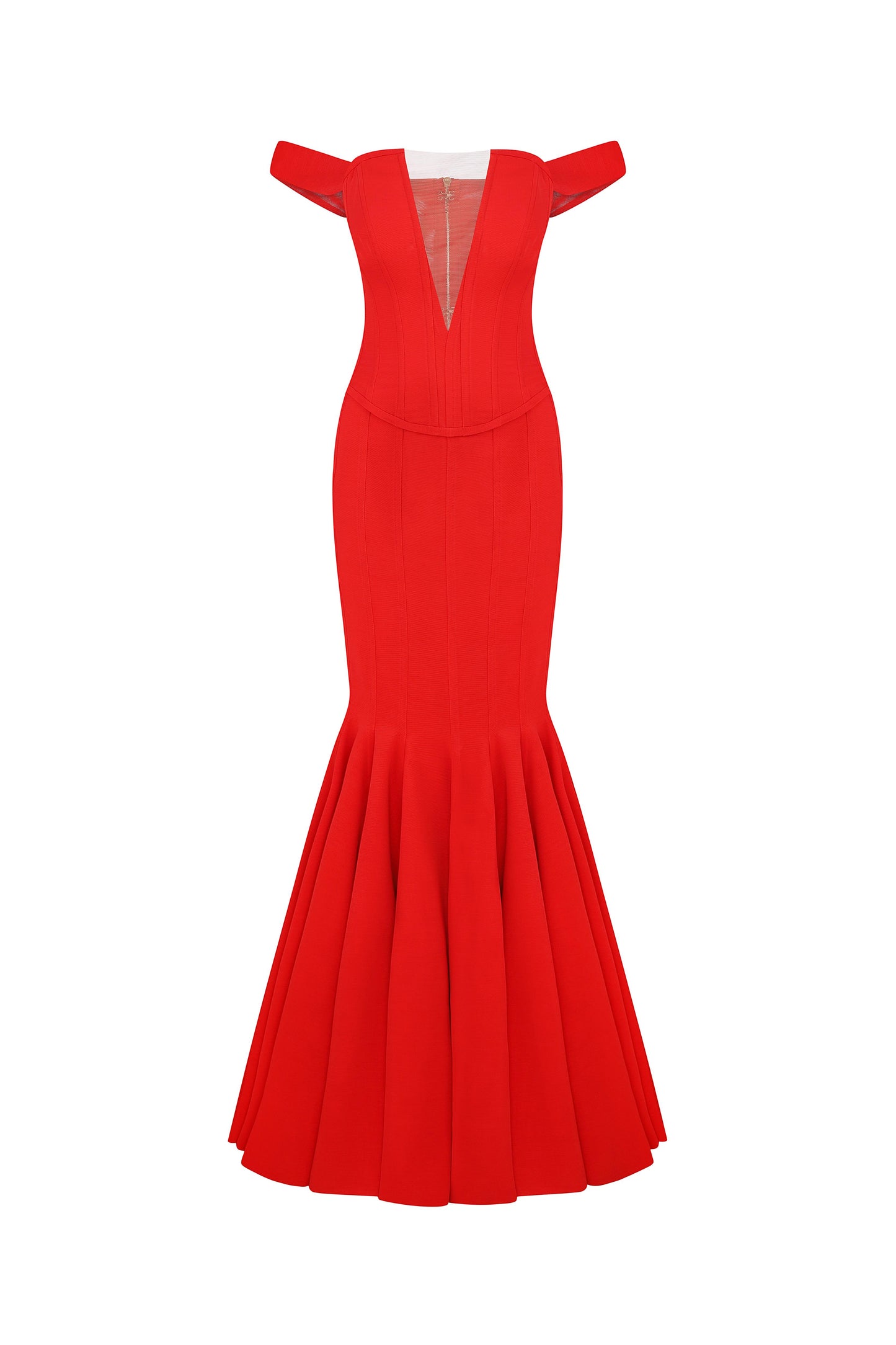 Floor-length mermaid dress