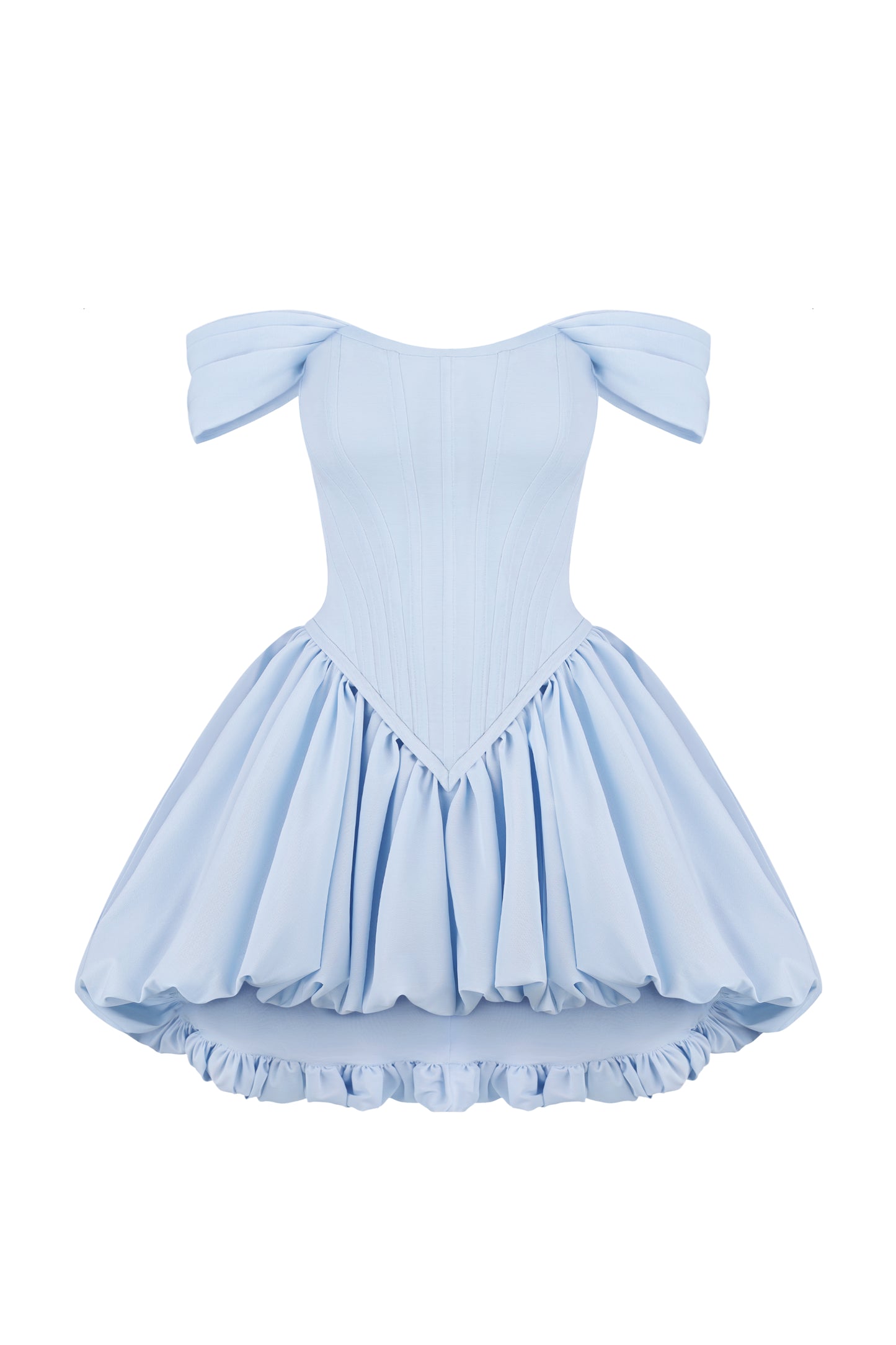 Puffy corset dress