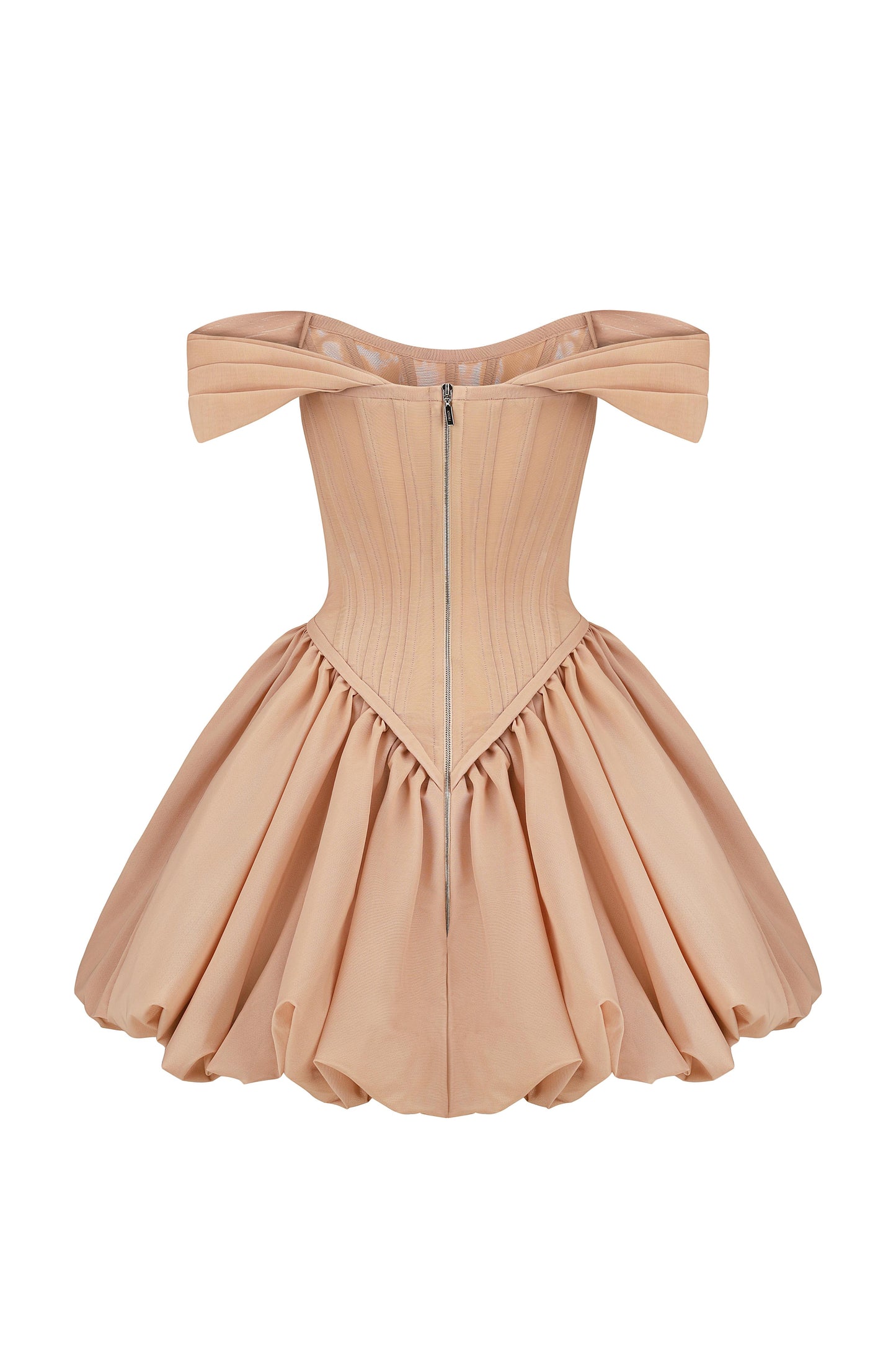 Puffy corset dress