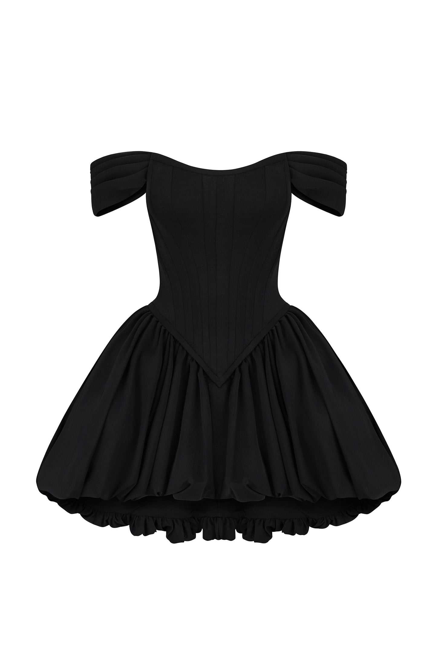 Puffy corset dress