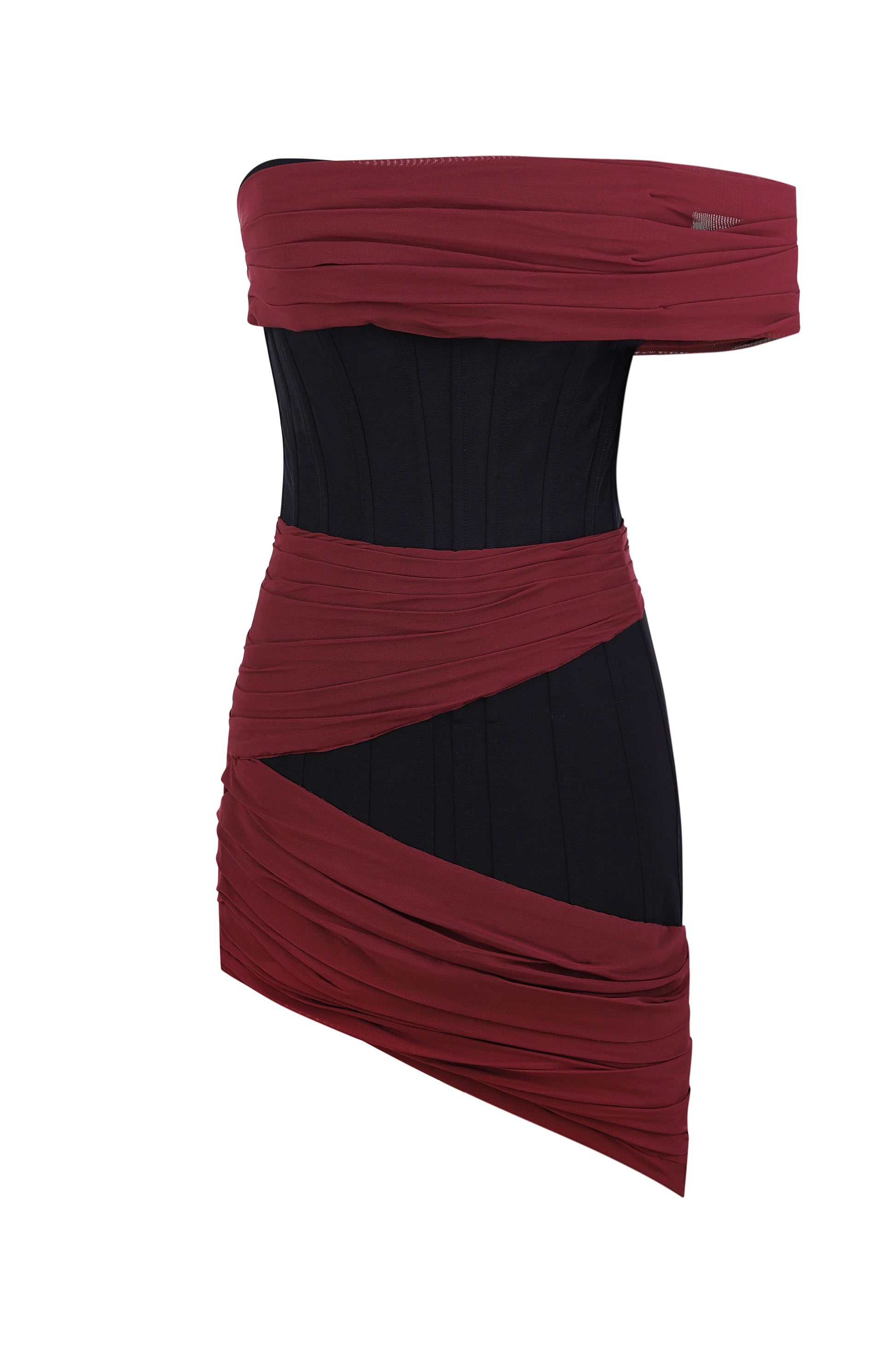 Drape mini corset dress FROLOV Drape mini corset dress FROLOV