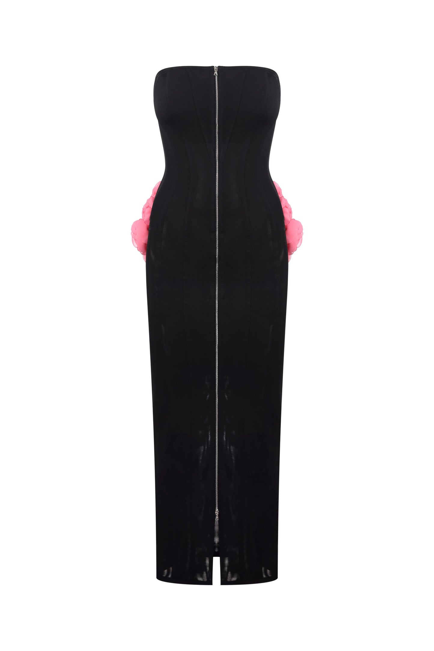 Корсетна сукня з блискавкою попереду та вирізом "Heart"