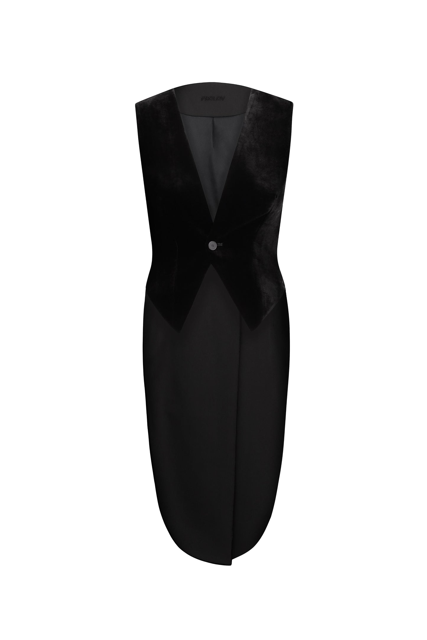 Velvet tailcoat