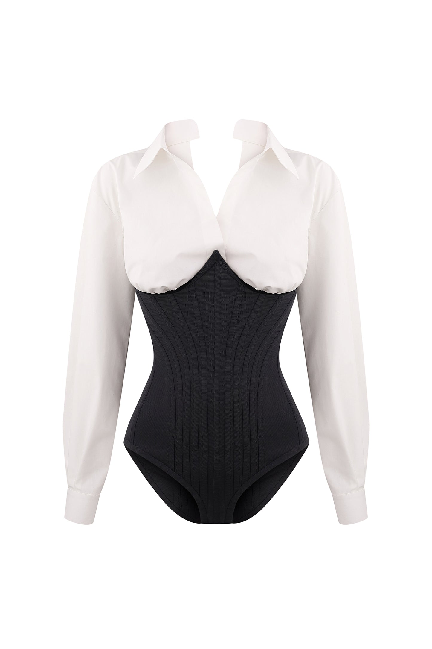 Сорочка з корсетним боді