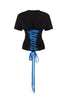 Lace-up T-shirt