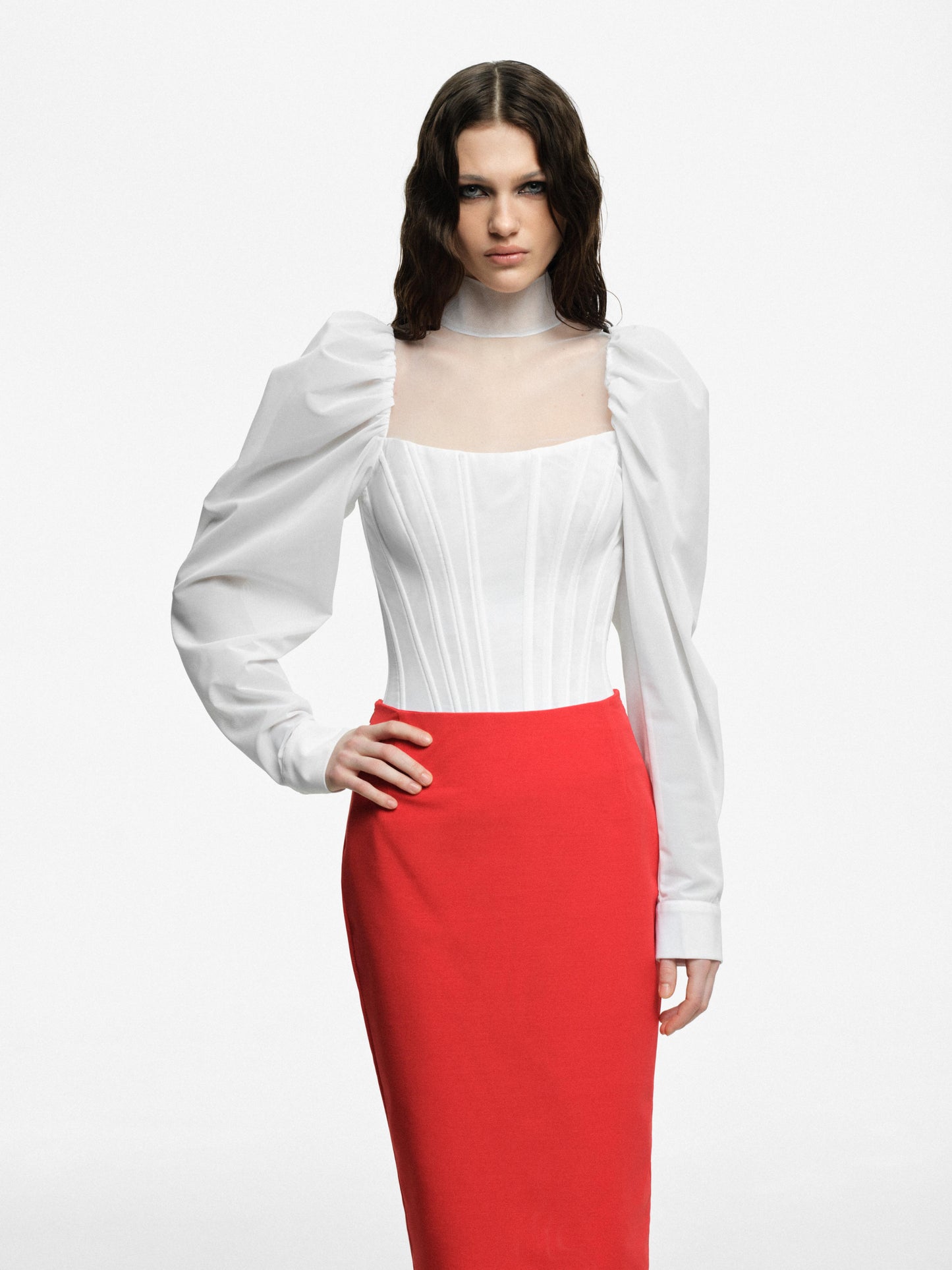 Corset shirt