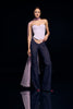 Corset low rise trousers