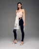 Transparent top with a fringe