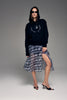 Skirt with a cut