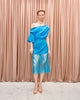Silk one-shoulder T-Shirt