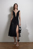 Midi dress with corset top
