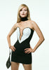 Embellished corset dress