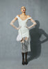 Corset dress with lace